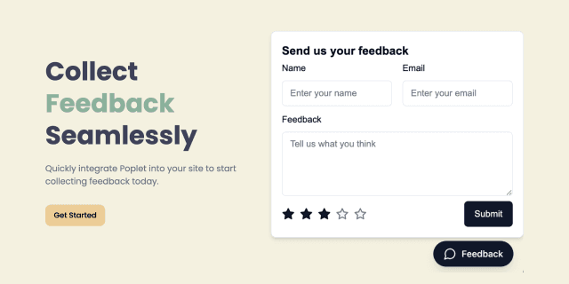 Poplet - Feedback App+poplet-640x320.png