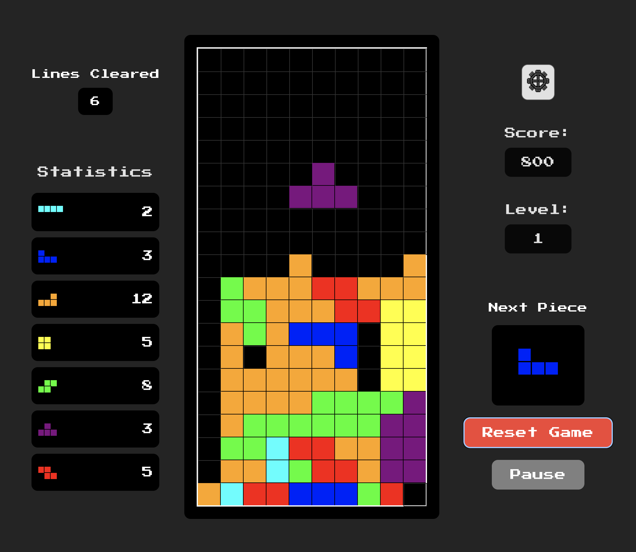 Tetris Gameplay